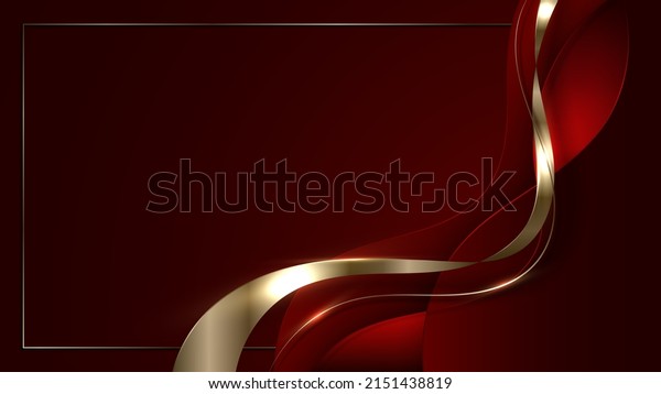 118,567 Red And Golden Waves Background Images, Stock Photos & Vectors ...