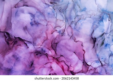 Abstract elegant alcohol ink background