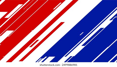 abstract elegant background with blue white red lines