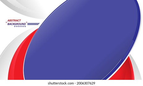 Abstract elegant background design with space for your text. Corporate concept modern red blue white vector illustration.