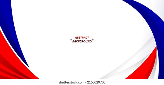 Abstract elegant background design and space for your text  Corporate concept red blue white vector illustration 