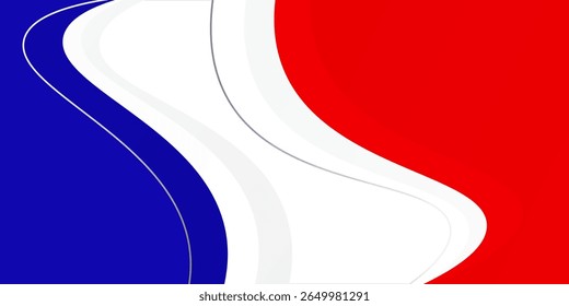 Abstract elegant background design with space for your text. Corporate concept red blue white vector illustration.