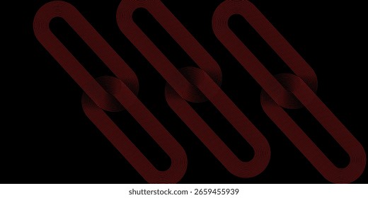 Abstractas fondo negro elegante con líneas geométricas doradas brillantes. Moderno patrón de líneas redondeadas diagonales doradas. Plantilla Horizontal de Anuncio. Adecuado para portadas, carteles, presentaciones, Vectores