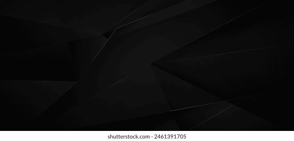 Abstractas elegante fondo negro Plantilla de Sitio web