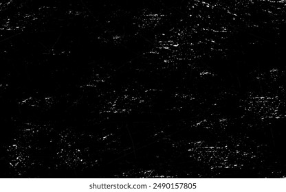 Abstrakte elegante schwarze dunkle Grunge-Hintergrund-Vektorillustration mit Vintage Distressed Grunge-Textur und dunkelgrauer, weißer Holzkohlefarbe