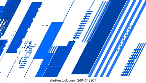 abstract elegant blue background with geometric shapes