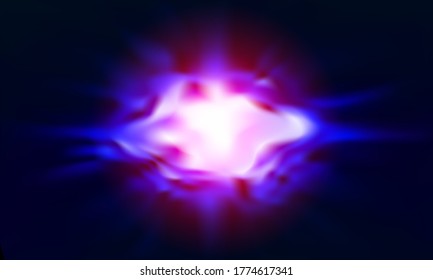 Abstract elegant blue explosive luxury shine background cover