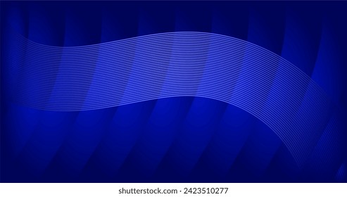 fondo de degradado azul elegante y abstracto