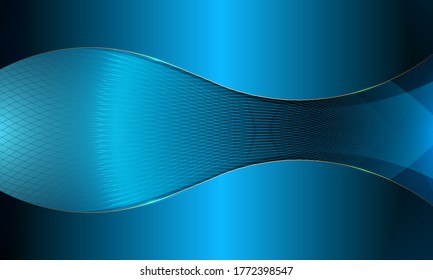 Resumen elegante línea azul brillante brillante brillante pantalla de fondo tarjeta de visita