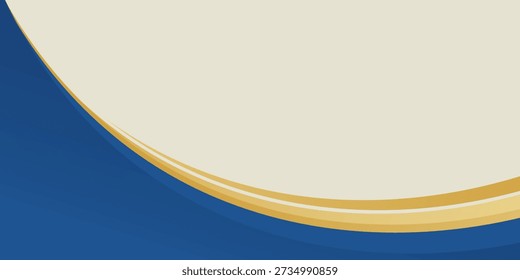 Abstract elegant blue luxury background with gold line. Modern futuristic background . Can be design for landing page, book covers, brochures, flyers, magazines, any brandings, banners, headers, prese