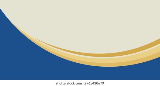 Abstract elegant blue luxury background with gold line. Modern futuristic background . Can be design for landing page, book covers, brochures, flyers, magazines, any brandings, banners, headers, prese