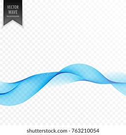 Abstract elegant blue wave background