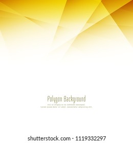Abstract elegant bright polygon design decorative vector background