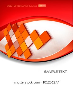 Abstract elegant business background. Vector illustration.
