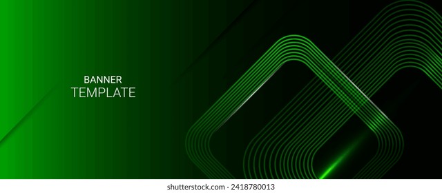Resumen de color elegante movimiento de líneas dinámicas de fondo vector