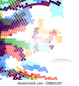 Abstract elegant colorful modern designed background.
