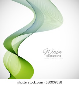 Abstract elegant colorful wave background design