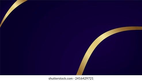 abstract elegant dark background with gold lines