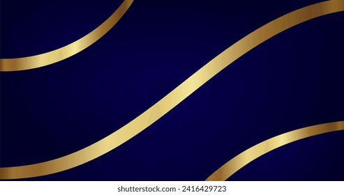 abstract elegant dark background with gold lines