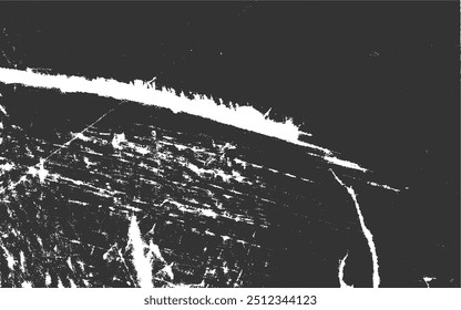 Abstract elegant dark black background vector illustration with vintage distressed grunge texture and white charcoal color paint. Dark grey textured concrete wall splash particle white fire effect.