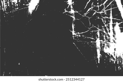 Abstractas Ilustración vectorial de fondo negro oscuro elegante con textura vintage grunge angustiado y pintura de color de carbón blanco. Efecto de fuego blanco de partículas de salpicaduras de pared de hormigón texturado gris oscuro.