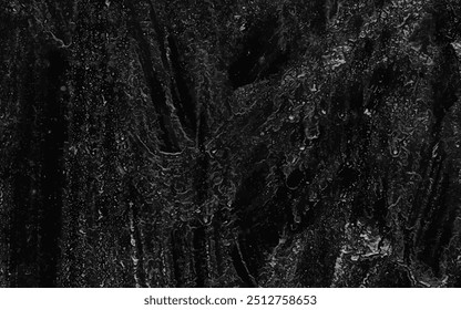 Abstract elegant dark black background vector illustration with vintage distressed grunge texture and white charcoal color paint. Dark grey textured concrete wall splash particle white fire effect.