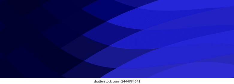 abstract elegant dark blue geometric background for business