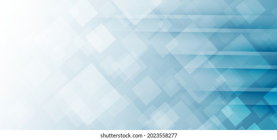 Resumen elegante diagonal de fondo azul suave con cuadrado patrón de textura superpuesta. Puede usar para publicidad, afiche, plantilla, presentación comercial. Ilustración del vector