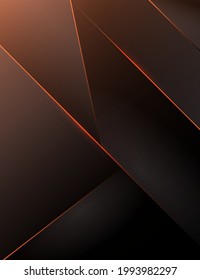 Abstract Elegant diagonal striped black background, vector picture