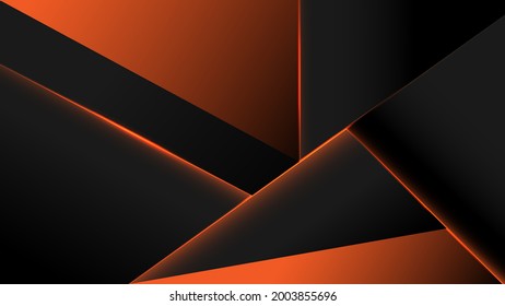 Abstract Elegant diagonal striped black background, vector picture