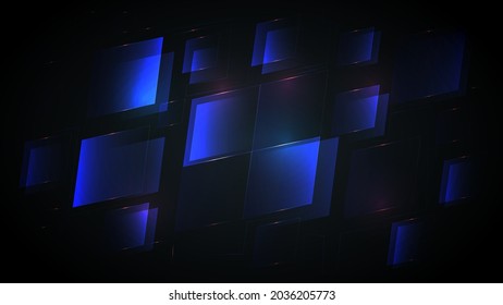 Abstract Elegant diagonal striped blue background, vector picture and Digital background , connection , network,Light technology background