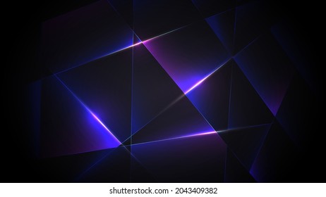 Abstrakt Eleganter, diagonal gestreifter blauer Hintergrund, Vektorbild und digitaler Hintergrund, Verbindung, Netzwerk, helltechnischer Hintergrund