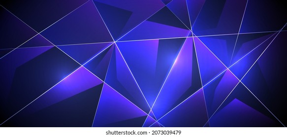 Abstract Elegant diagonal striped blue background, vector picture and Digital background , connection , network, Light technology 
