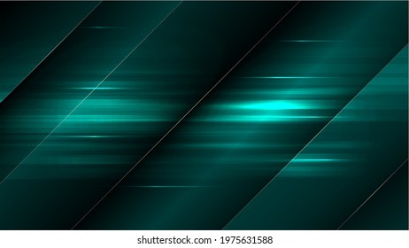 Abstract Elegant diagonal striped green background, vector picture
