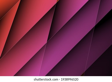 Abstract Elegant diagonal striped purple background, vector picture