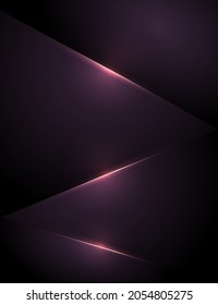 Abstract Elegant diagonal striped purple background, vector picture,black abstract , dark