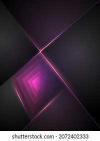 Abstrakt Eleganter, diagonal gestreifter violetter Hintergrund, schwarz abstrakter dunkler