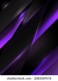 Abstract Elegant diagonal striped purple background black abstract  dark