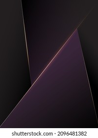 Resumen Elegante diagonal rayado fondo púrpura y negro abstracto , oscuro
