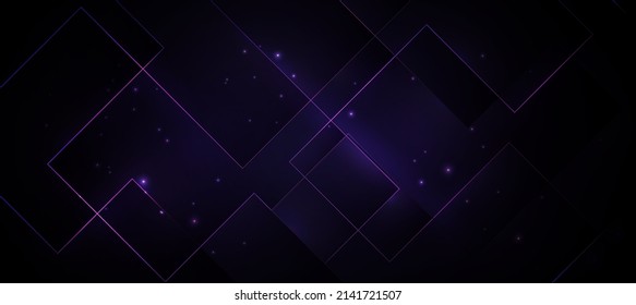 Abstrakt Eleganter, diagonal gestreifter violetter Hintergrund und schwarz abstrakter, dunkler