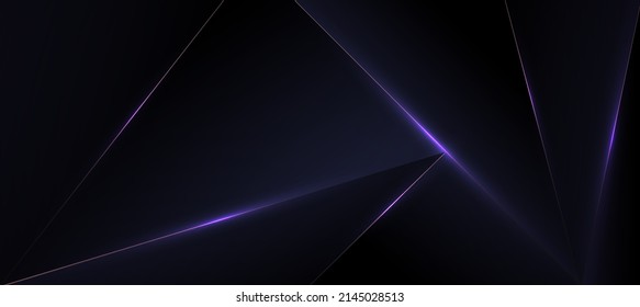 Abstract Elegant diagonal striped purple background and black abstract , dark