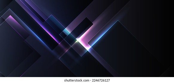 Abstract Elegant diagonal striped purple background and black abstract , dark and colorful , diamond