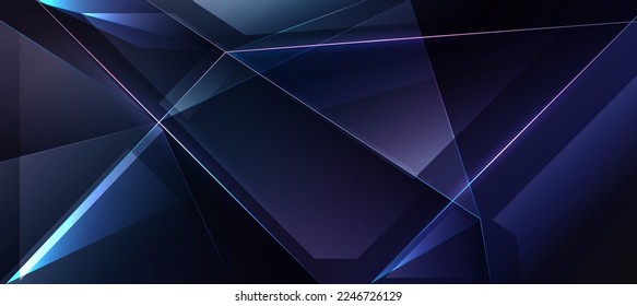 Abstract Elegant diagonal striped purple background and black abstract , dark and colorful , diamond