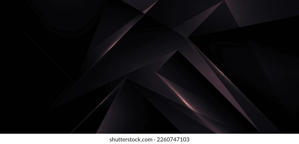 Abstract Elegant diagonal striped purple background and black abstract , dark and colorful , diamond