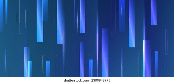 Abstrakt Eleganter, diagonal gestreifter violetter Hintergrund und schwarz abstrakter Hintergrund, technischer Produkthintergrund, Technologiebanner