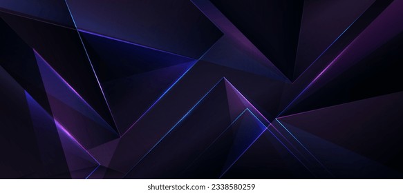 Abstract Elegant diagonal striped purple background and black abstract , tech product background , tech banner