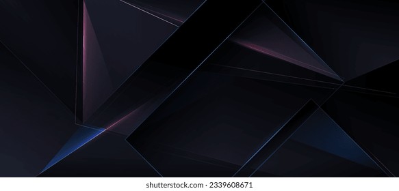 Abstract Elegant diagonal striped purple background and black abstract , tech product background , tech banner