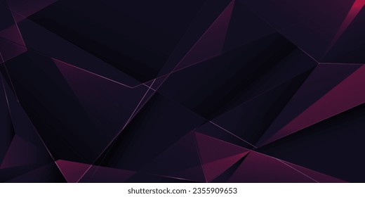 Abstract Elegant diagonal striped purple background and black abstract , tech product background , tech banner , Purple Gradient Background