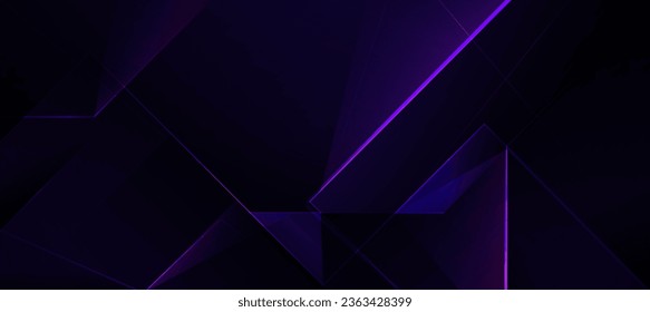 Abstrakt Eleganter, diagonal gestreifter violetter Hintergrund und schwarz abstrakter Hintergrund , technischer Produkthintergrund , technischer Banner , violetter Farbverlauf-Hintergrund