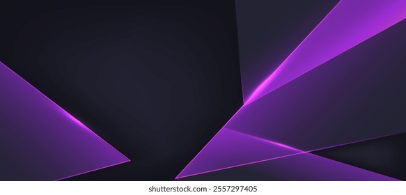 Abstract elegant diagonal striped, purple background, Digital polygon background vector EPS 10